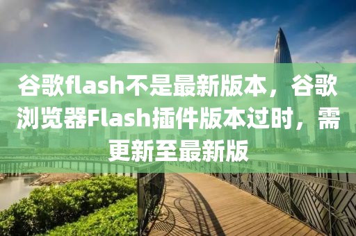 谷歌flash不是最新版本，谷歌瀏覽器Flash插件版本過時(shí)，需更新至最新版