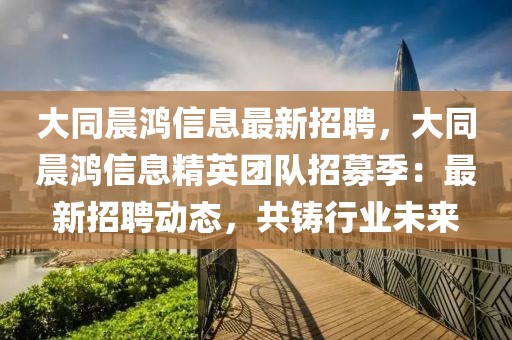 大同晨鴻信息最新招聘，大同晨鴻信息精英團(tuán)隊(duì)招募季：最新招聘動態(tài)，共鑄行業(yè)未來