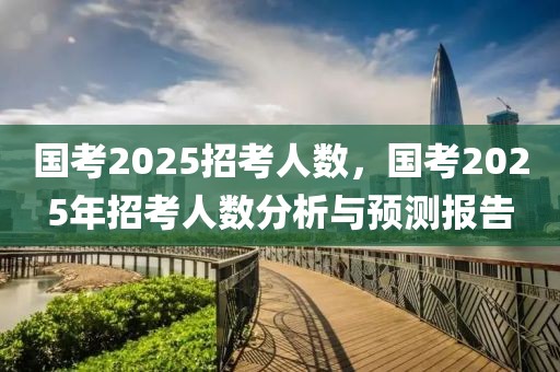 國考2025招考人數(shù)，國考2025年招考人數(shù)分析與預(yù)測報告