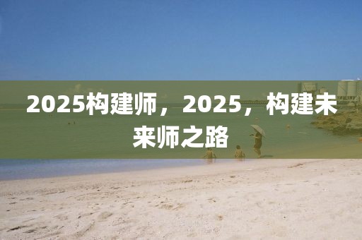 2025構(gòu)建師，2025，構(gòu)建未來師之路