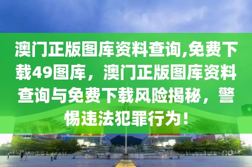 澳門正版圖庫(kù)資料查詢,免費(fèi)下載49圖庫(kù)，澳門正版圖庫(kù)資料查詢與免費(fèi)下載風(fēng)險(xiǎn)揭秘，警惕違法犯罪行為！