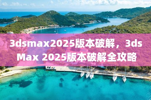 3dsmax2025版本破解，3ds Max 2025版本破解全攻略