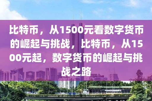 比特幣，從1500元看數(shù)字貨幣的崛起與挑戰(zhàn)，比特幣，從1500元起，數(shù)字貨幣的崛起與挑戰(zhàn)之路