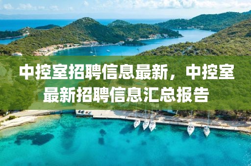 中控室招聘信息最新，中控室最新招聘信息匯總報(bào)告