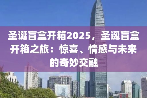 圣誕盲盒開箱2025，圣誕盲盒開箱之旅：驚喜、情感與未來的奇妙交融