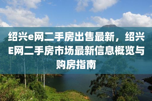 紹興e網(wǎng)二手房出售最新，紹興E網(wǎng)二手房市場(chǎng)最新信息概覽與購(gòu)房指南