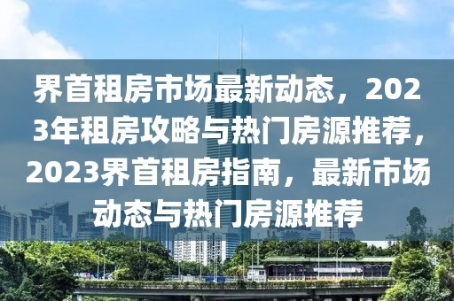 界首租房市場最新動態(tài)，2023年租房攻略與熱門房源推薦，2023界首租房指南，最新市場動態(tài)與熱門房源推薦