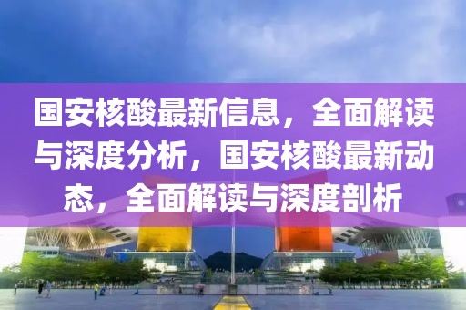 國安核酸最新信息，全面解讀與深度分析，國安核酸最新動態(tài)，全面解讀與深度剖析