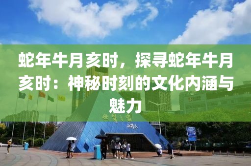 蛇年牛月亥時(shí)，探尋蛇年牛月亥時(shí)：神秘時(shí)刻的文化內(nèi)涵與魅力