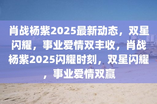 肖戰(zhàn)楊紫2025最新動(dòng)態(tài)，雙星閃耀，事業(yè)愛情雙豐收，肖戰(zhàn)楊紫2025閃耀時(shí)刻，雙星閃耀，事業(yè)愛情雙贏