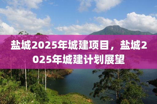 鹽城2025年城建項(xiàng)目，鹽城2025年城建計(jì)劃展望