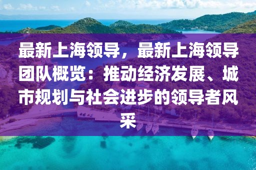 最新上海領(lǐng)導(dǎo)，最新上海領(lǐng)導(dǎo)團(tuán)隊(duì)概覽：推動(dòng)經(jīng)濟(jì)發(fā)展、城市規(guī)劃與社會(huì)進(jìn)步的領(lǐng)導(dǎo)者風(fēng)采