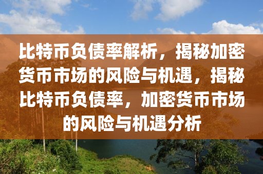 比特幣負(fù)債率解析，揭秘加密貨幣市場的風(fēng)險(xiǎn)與機(jī)遇，揭秘比特幣負(fù)債率，加密貨幣市場的風(fēng)險(xiǎn)與機(jī)遇分析