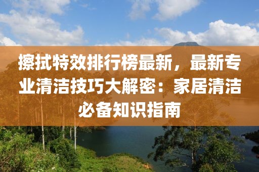 擦拭特效排行榜最新，最新專業(yè)清潔技巧大解密：家居清潔必備知識指南