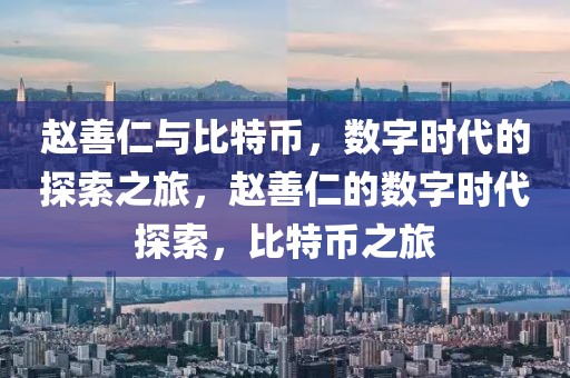 趙善仁與比特幣，數(shù)字時(shí)代的探索之旅，趙善仁的數(shù)字時(shí)代探索，比特幣之旅