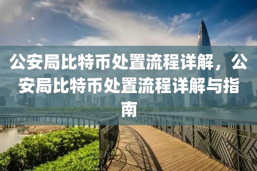 公安局比特幣處置流程詳解，公安局比特幣處置流程詳解與指南