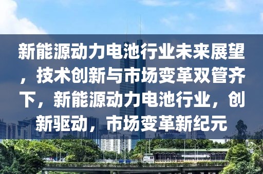 新能源動力電池行業(yè)未來展望，技術(shù)創(chuàng)新與市場變革雙管齊下，新能源動力電池行業(yè)，創(chuàng)新驅(qū)動，市場變革新紀(jì)元