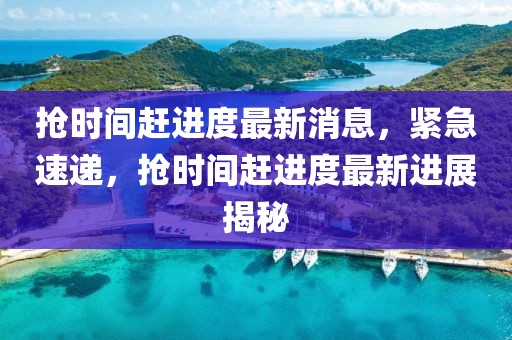 搶時間趕進度最新消息，緊急速遞，搶時間趕進度最新進展揭秘