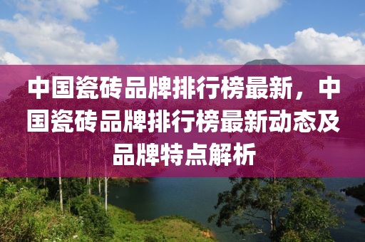 中國瓷磚品牌排行榜最新，中國瓷磚品牌排行榜最新動態(tài)及品牌特點解析